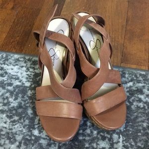 Jessica Simpson wedges